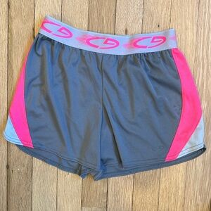 Champion Girls Hot Pink and Grey Shorts size 10/12